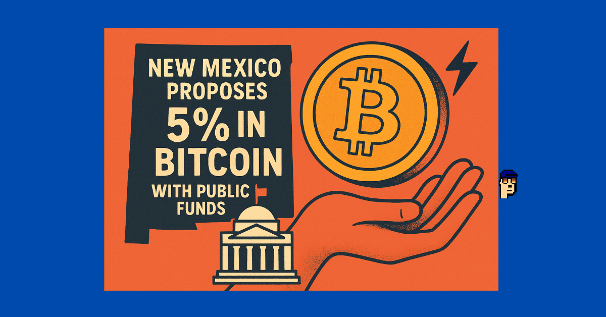 Novo México Propõe Reserva de 5% em Bitcoin com Fundos Públicos