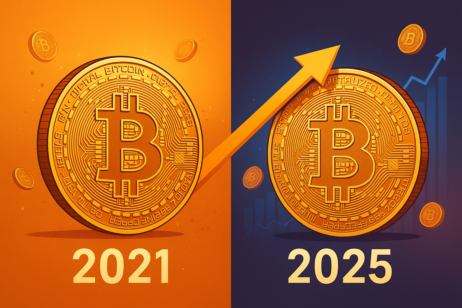 O Que Mudou no Bitcoin de 2021 a 2025: Um Guia Humanizado sobre a Evolução das Criptomoedas